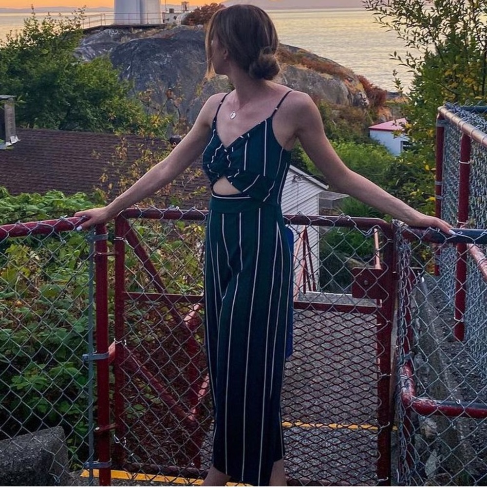 Dynamite cut out romper